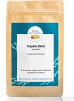 Zimt (Ceylon Zimt), gemahlen. Der echte aus Sri Lanka