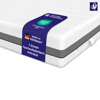 Taschenfederkernmatratze - 160 x 200 cm - 24 cm - H3 H4 - hergestellt in Germany