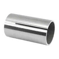 PRIOstahl Rohrverbinder 1 Stück Verbinder für Rundrohre Ø 42,4mm Edelstahl V2A