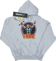Marvel - Kapuzenpullover für Herren BI2436 (S) (Grau meliert)