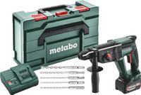 Akku - Bohrhammer Metabo 18V SDS-plus (4 Ah), inkl. 1 Akku und Ladegerät