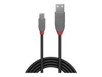 Lindy USB 2.0 Kabel Typ A/Micro-B Anthra Line M/M 2m