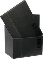 Securit Box s jídelními lístky TRENDY, černá (20 ks)