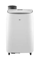 LG PA11WS Mobiles Monoblock-Klimagerät, 2,5 kW Kühlleistung, FCKW-frei, Luftentfeuchter, Luftreiniger, Timer, Fernbedienung