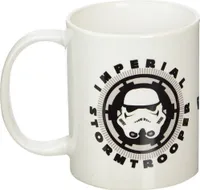 Star Wars - Kaffeebecher "Imperial" PM2744 (Einheitsgröße) (Weiß/Schwarz)