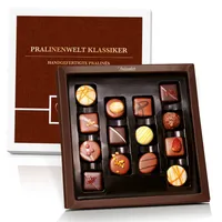 Pralinenbote - Pralinenwelt Klassiker mit 14 handgefertigten klassischen Pralinen, 185 g