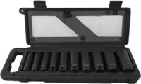Kraft Steckschlüsselsatz 6-Kant 10tlg. 3/8"