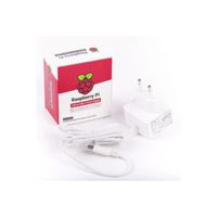 187-3413 - Raspberry Pi Steckernetzteil Spannungsversorgung, 5.1 V DC/ 3 A, 15.3 W, Weiß