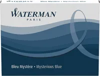 WATERMAN Standard Großraum Tintenpatronen blauschwarz (8 Patronen)