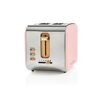 Nedis Toaster | Soft Touch Serie | 2 Steckplätze | Bräunungsstufen: 6 | Auftaufunktion | Pink NE550674447