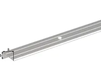 alfer Winkelprofil 2 m, 25 x 10 mm Aluminium eloxiert silber