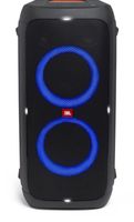 JBL Partybox 310 Partylautsprecher - 240W Bluetooth Karaoke-Funktion eingebauter Akku Lichteffekte IPX4-Spritzwasserschutz