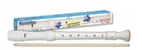 Bontempi Recorder, Barock, Sopran/Diskant, Weiß, 3-teilig, 32,7 cm, 93 g