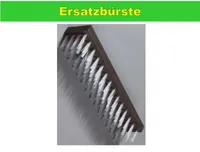 Ersatzbürste für Rückenscheuerleiste mit Kunststoffrücken