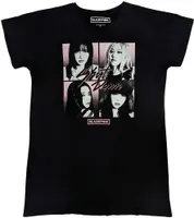 BlackPink - Nachthemd für Damen RO9816 (M) (Schwarz)