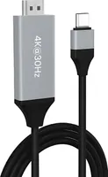 MMOBIEL USB-C zu HDMI Kabel 2 m - 4K@30Hz - Thunderbolt 3 zu HDMI Adapter