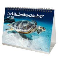 Schildkrötenzauber DIN A5 Tischkalender für 2025 Schildkröten - Seelenzauber