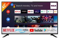 RCA RS42F2 Android Fernseher 106cm (42 Zoll) Smart TV mit Google Assistant, Chromecast, BT-Fernbedienung mit mikrofon, Prime Video, Netflix, Google Play Store für DAZN, Disney+ UVM, Triple-Tuner