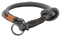 Trixie BE NORDIC Zug-Stopp-Halsband - dunkelgrau - 55 cm