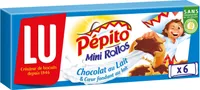 Kekse LU PEPITO mini Rollos aus Vollmilchschokolade 225 g