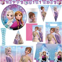 Die Eiskönigin 2 Nordlichter Partyset Kindergeburtstag Disney XXL Party Deko Set