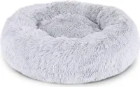 Katzenbett Hundebett Flauschig Waschbar rund Katzenkissen Hundekissen Plüsch Haustierbett Donut Hundekorb Katzenkorb für Katzen und kleine mittelgroßen Hunde