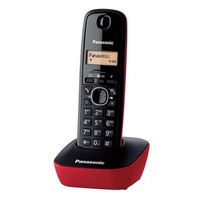 Kabelloses Telefon Panasonic KX-TG1611SPR Rot