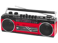 Radiomagnetofon RR501 BT červený