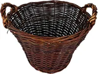Weidenwelt | Gartenkorb, Kartoffelkorb, Weidenkorb groß, Weidenkorb,  52x52x42 cm