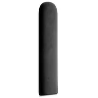 Muralo Polsterpaneel ovales WANDPOLSTER Wandkissen Bettkopfteil Wandpaneel Graphit 20 cm x 80 cm