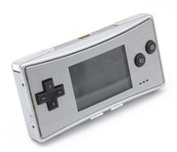 Nintendo Game Boy Micro Handheld Spielkonsole Silber
