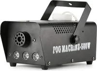 RGB Nebelmaschine 500W Tragbare Rauchmaschine 3 Blaues LED-Licht Bühnentechnik für Geburtstag DJ Bar Disco Party Dekoration