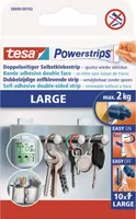 Lepiaca páska tesa Powerstrips® Large, odnímateľná, 15 x 81 mm, biela