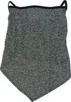 (( earbags | MULTIFUNKTIONSTUCH Mund Maske mit Ohrenschlaufe, Grau Meliert