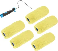 KOTARBAU® Sada 6 maliarskych valčekov 180 mm Syntex na nanášanie akvarelových farieb