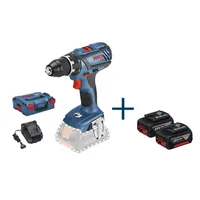 Akku-Bohrschrauber GSR 18V-28, mit 2 x GBA 18V 4.0Ah, AL 1820 CV in L-Boxx