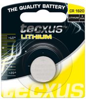 tecxus Knopfzelle Lithium CR 1620 1er Blister