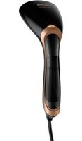 Philips Steam & Go Travel Steamer, Tragbare Dampfbürste für Reisen, 24 g/min konstanter Dampf, 1300 W, Schwarz (GC365/80)