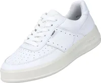 Rieker Damen Leder Sneaker Weiß