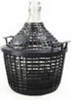 Glasballon im Schutzkorb | 5 Liter