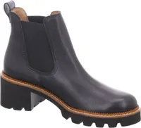 Paul Green Chelsea Boots - Schwarz Glattleder Größe: 36 Normal