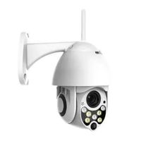 Bezdrátová outdoorová sledovací kamera, pro dům/domácnost s jednoduchou aplikací v telefonu, nočním viděním, otočným ovládáním - DIGICAM