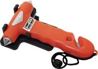HPAUTO Nothammer mit Gurtmesser VPE 12 Orange (10659)