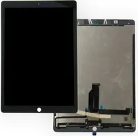 Displayeinheit Display LCD Touch Screen für Apple iPad Pro 12.9 Zoll Komplett Schwarz / Alle Flexkabel Vormontiert