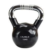 Kettlebell mit Chromgriff HMS KTC 20 kg schwarz