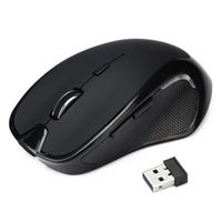 2,4 GHz Wireless-2400DPI/CPI 6D Taste optische Maus/Maeuse einstellbare USB-Empfaenger fuer Mac PC Laptop Home Office