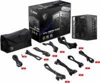 MSI MPG A850G PCIE5 Netzteil 850 W 24-pin ATX ATX Schwarz