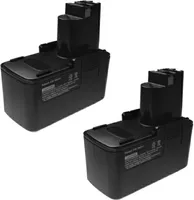 2x Hochleistungs Werkzeug Ni-MH Akku 9,6V 2000mAh für BOSCH 9.6VES-2 PSB 9.6VPS-2 PSB 9.6VSP-2 PSR 9.6VES PSR 9.6VES-2 FLEX FlexBBM596B FlexBS596B SKIL 3000VSRK3100 3100K3105 3105K3109K 31103110K