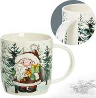 Becher Weihnachtsbecher 370 Ml Weihnachten Keramik Weihnachtsmann