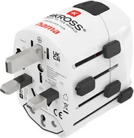 Hama World Travel Pro napájecí adaptér univerzální bílý